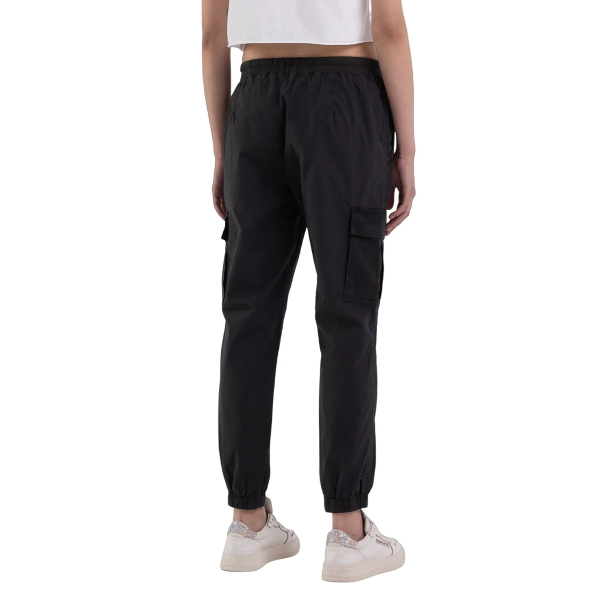 Replay Women's Poplin Cargo Trousers