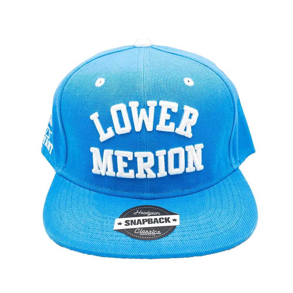 RETRO BLUE LOWER MERION SNAPBACK