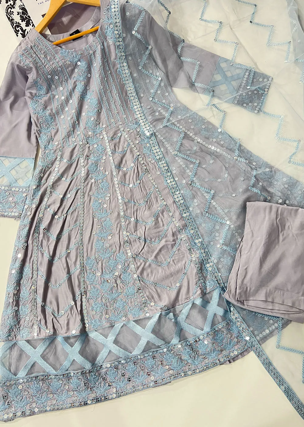 RGZ1402 Readymade Grey Linen Dress