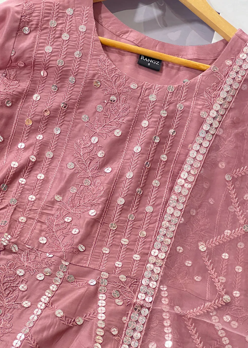 RGZ1402 Readymade Pink Linen Dress