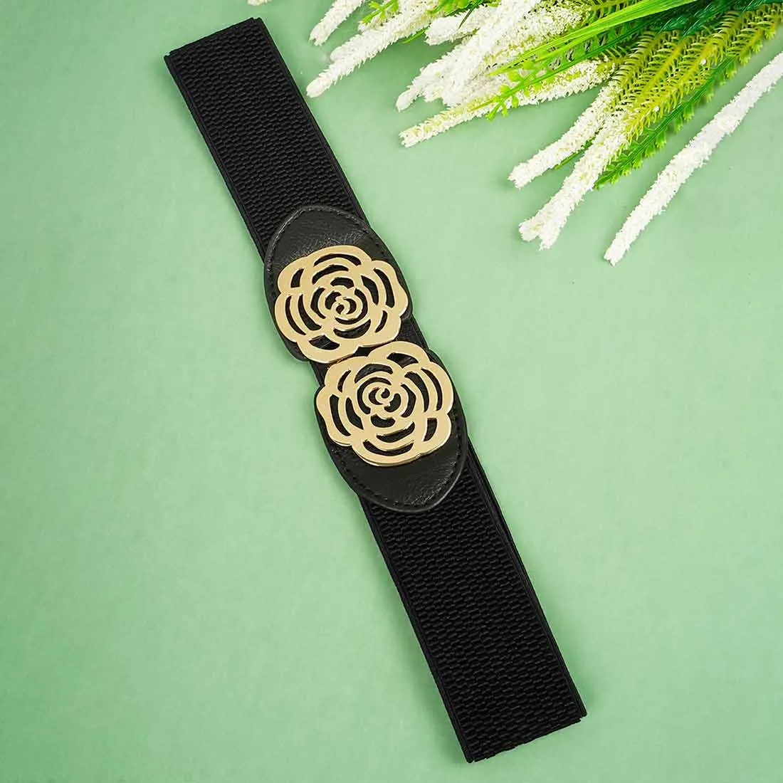 Rose Buckled Belt