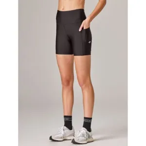 Running Bare Womens Camelflage Bike Tight Black
