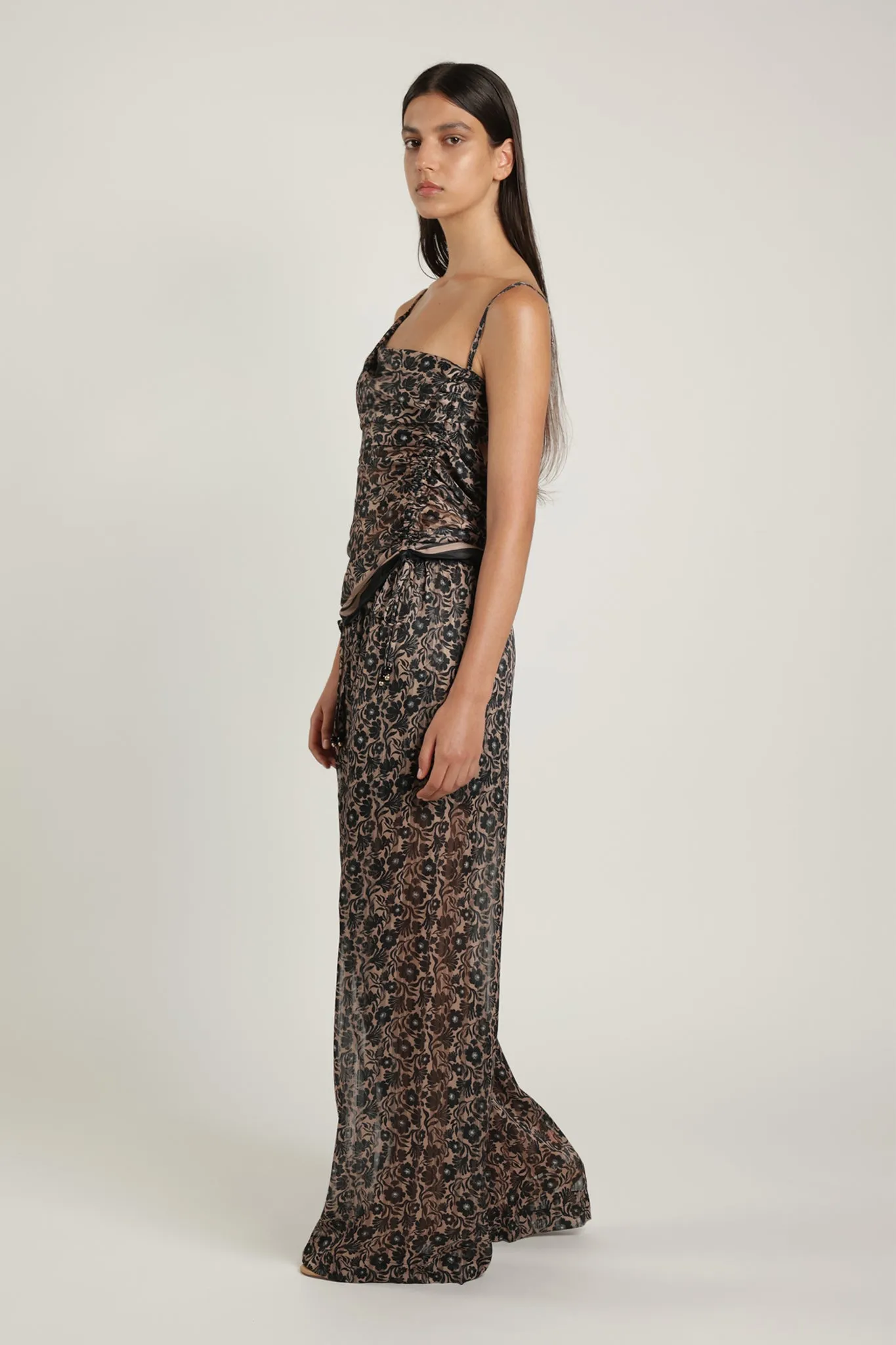 SABINA MUSAYEV Paul Top - Black Print