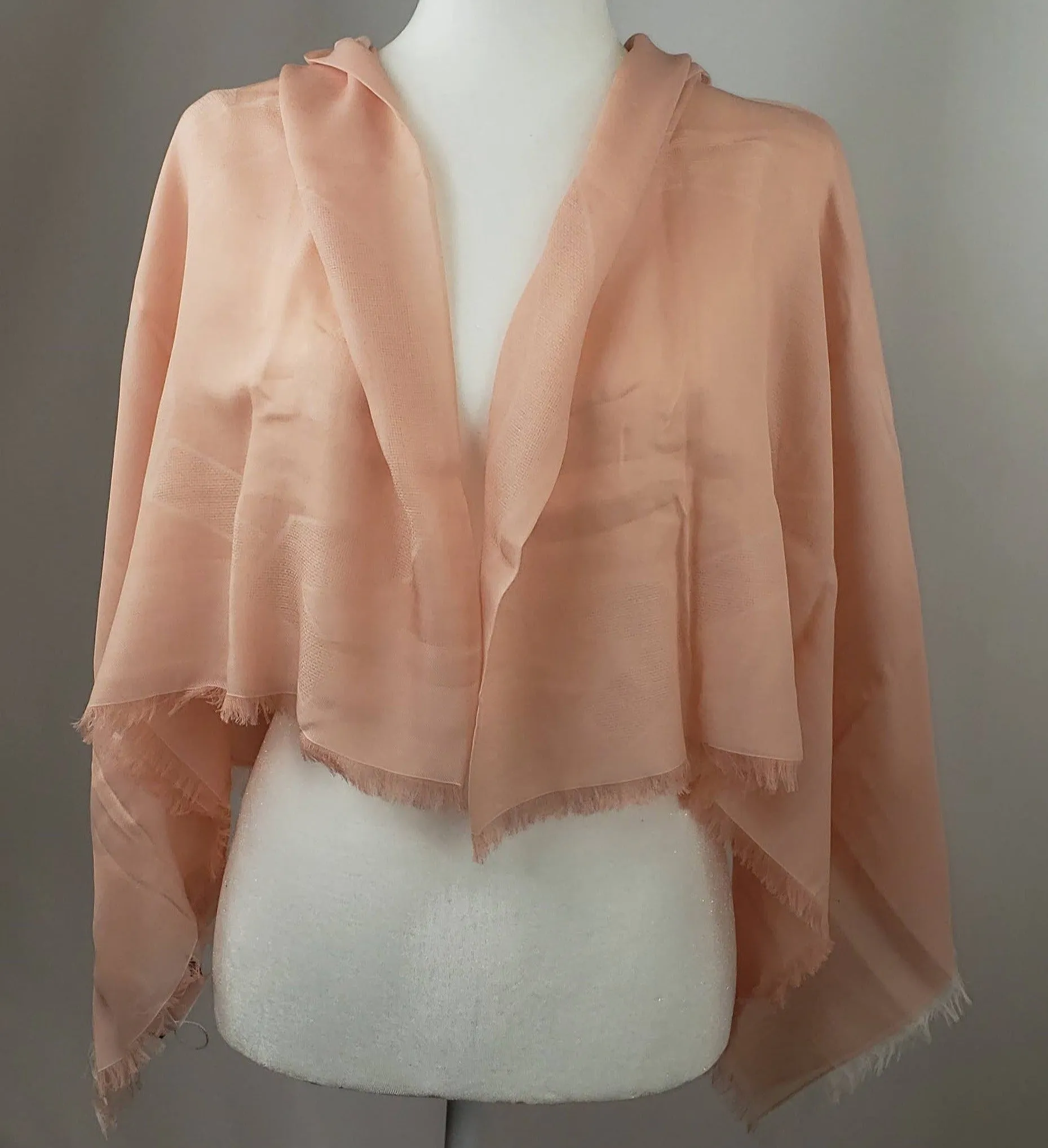 Salvatore Ferragamo Cotton Scarf in Pale Pink