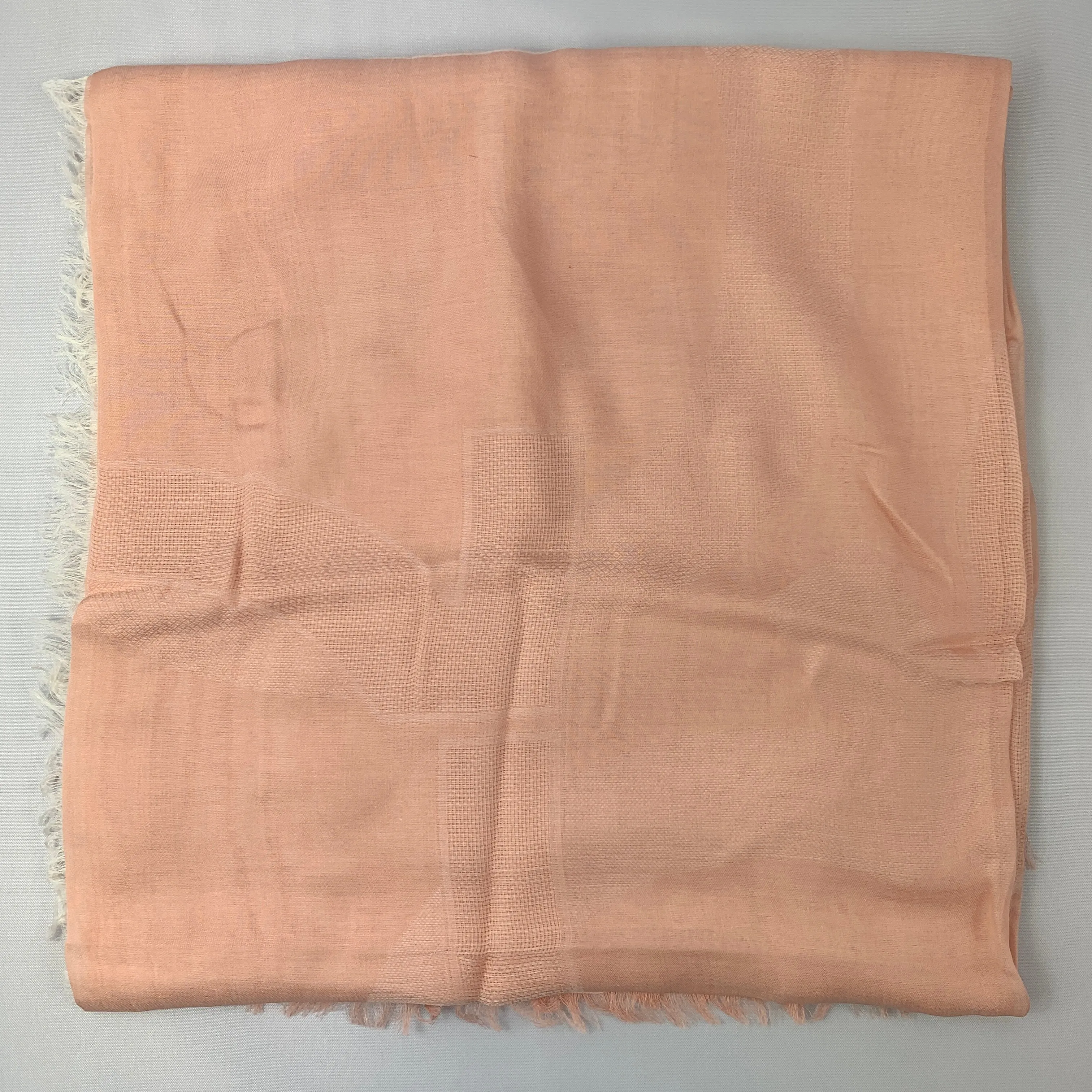 Salvatore Ferragamo Cotton Scarf in Pale Pink