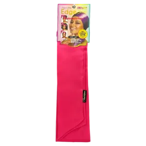 Satin Edge Scarf in Pink: Essential Styling Accessory for Perfect Edges