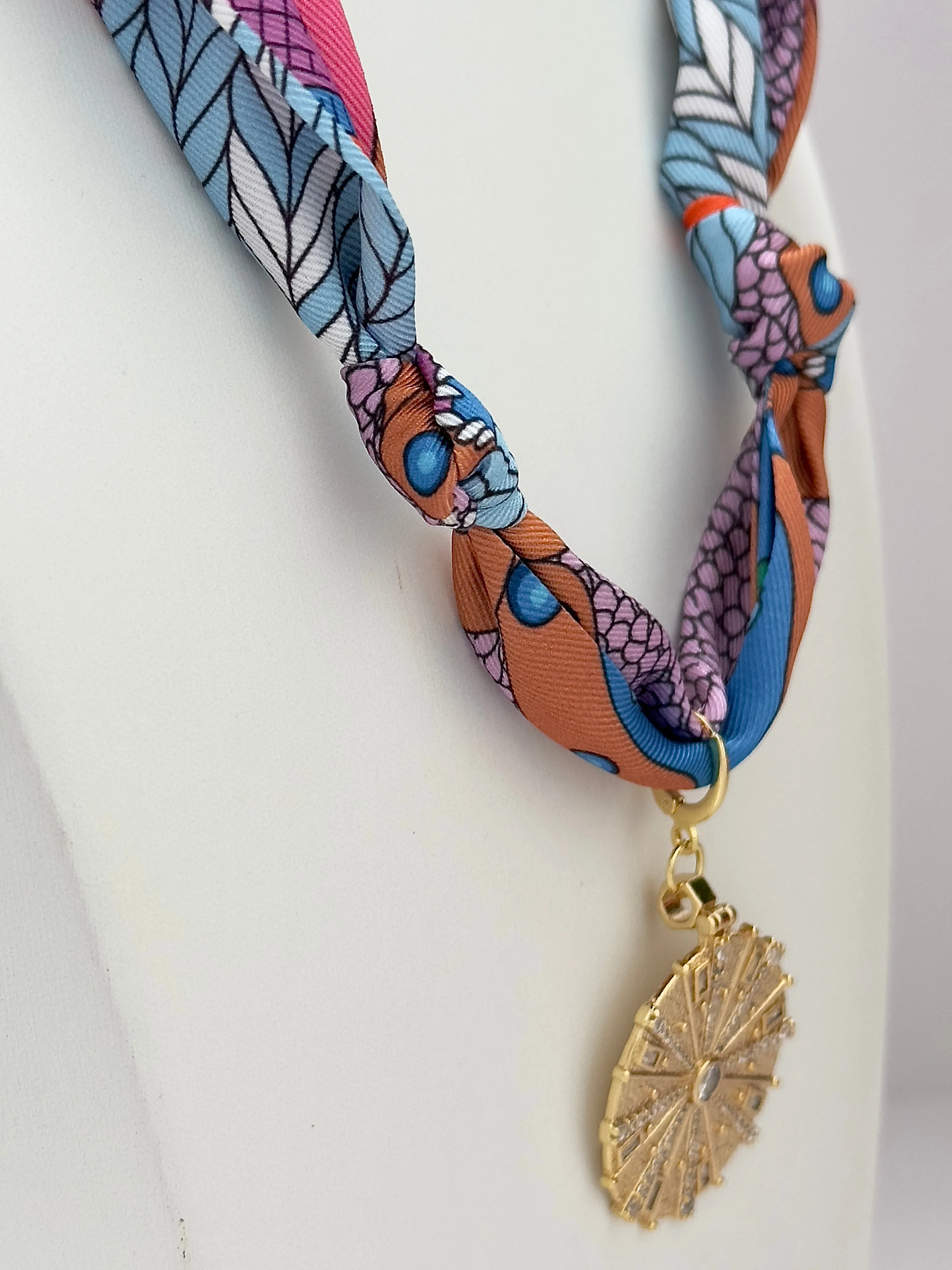 Scarf Tie Necklace
