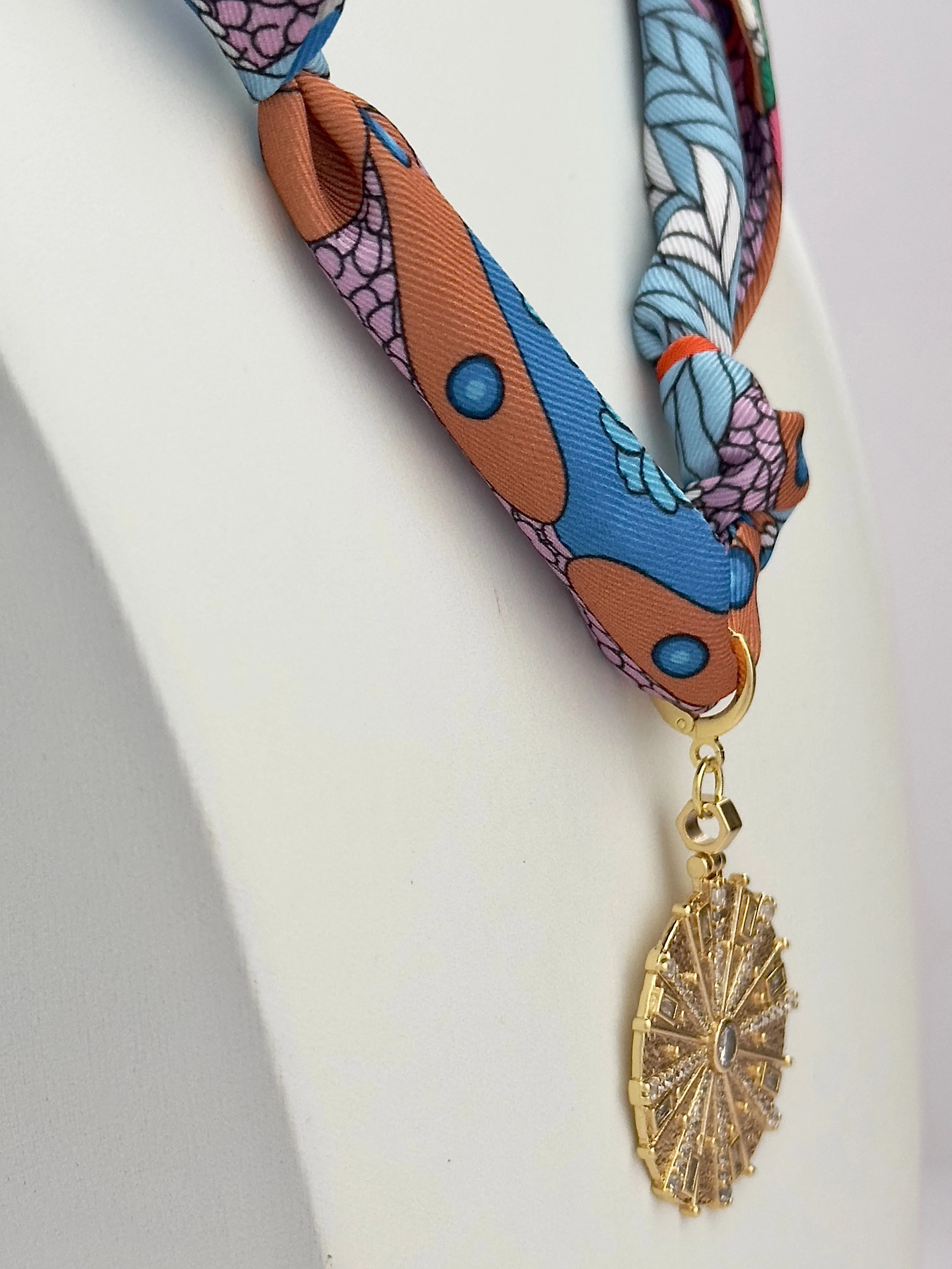 Scarf Tie Necklace