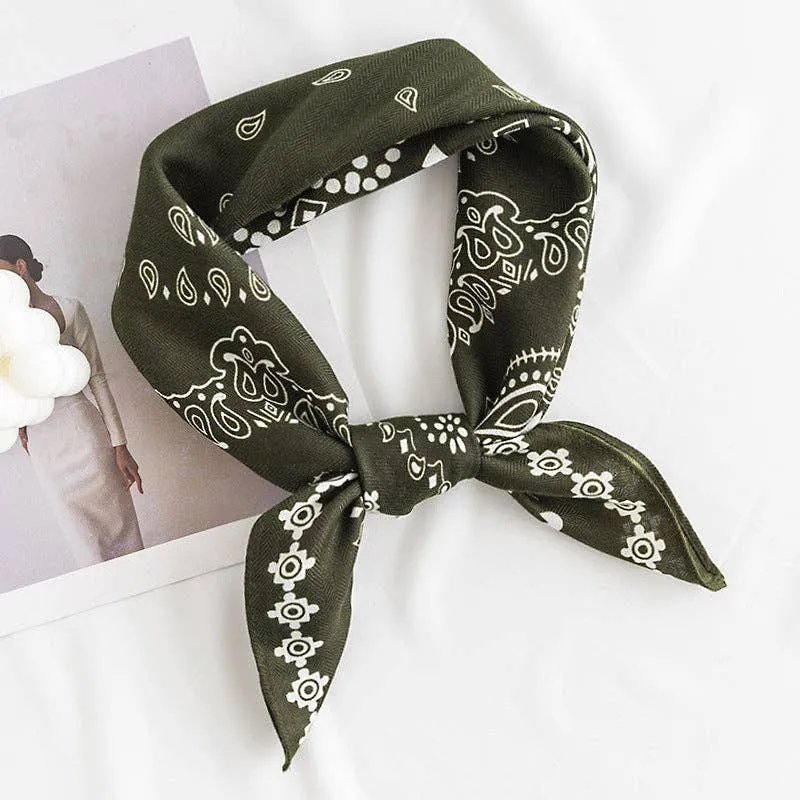 Scarvii - Fashionable Paisley Square Scarf