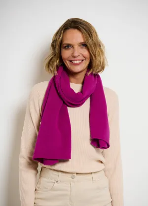 Seamless cashmere touch scarf