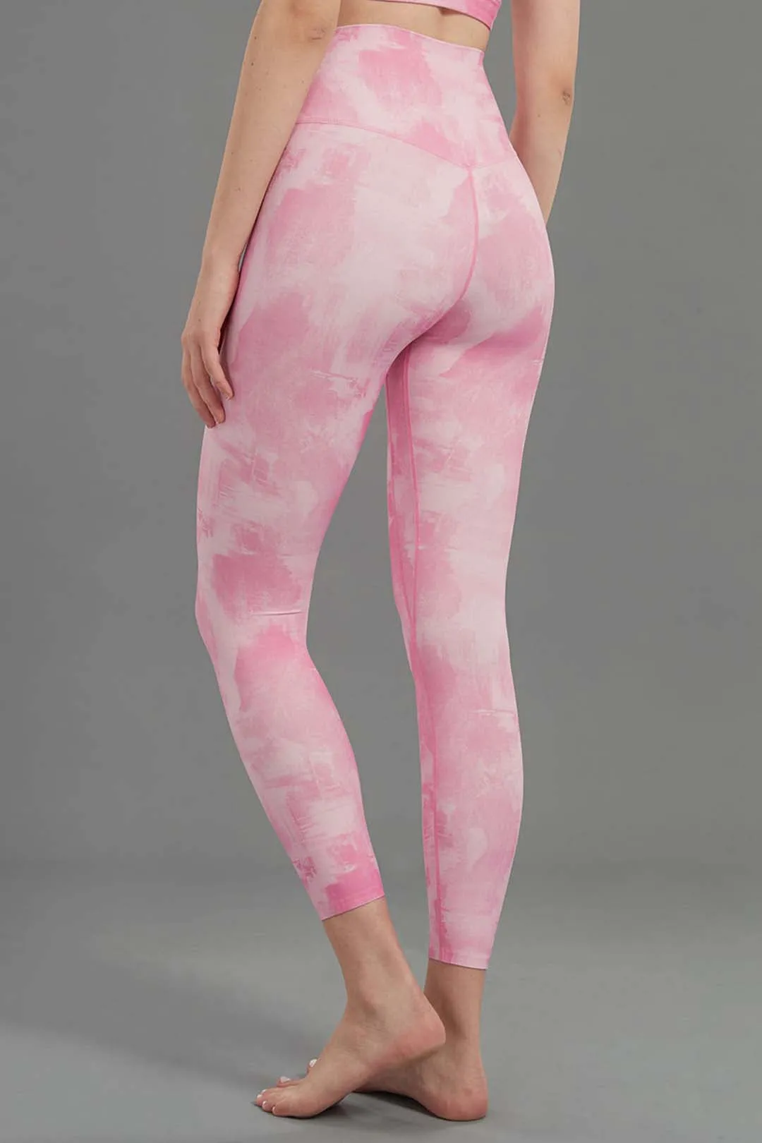 Seamless High-Waisted Tie-Dye Stretchy Legging 25"