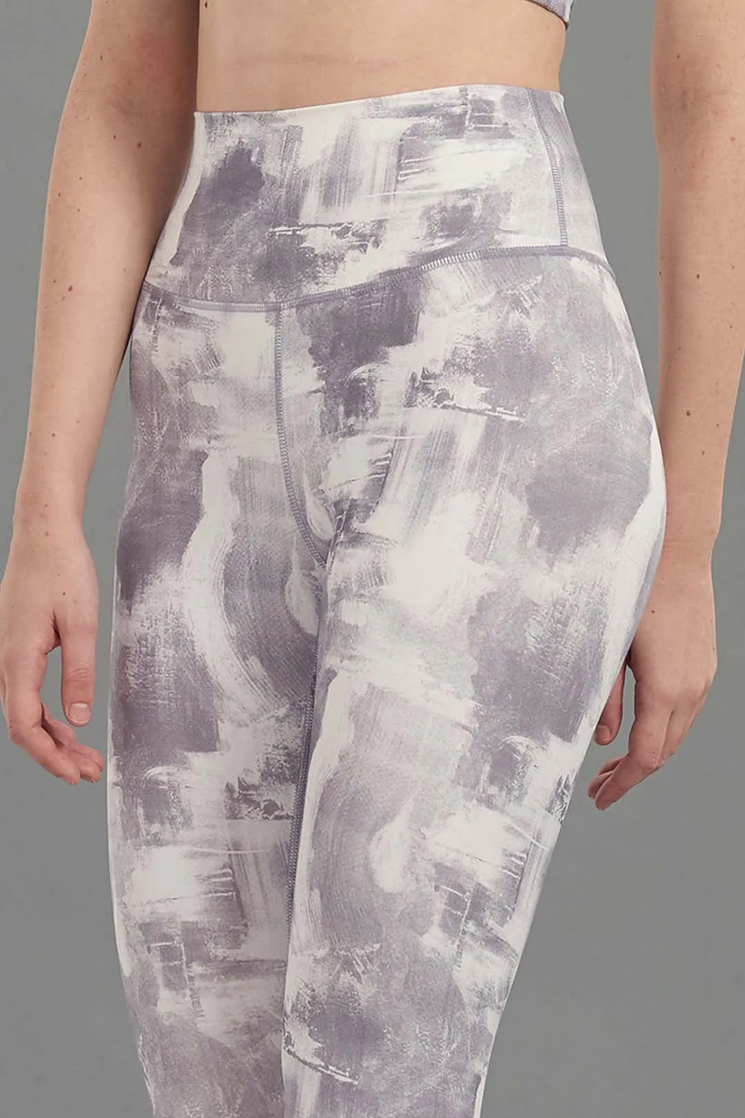 Seamless High-Waisted Tie-Dye Stretchy Legging 25"