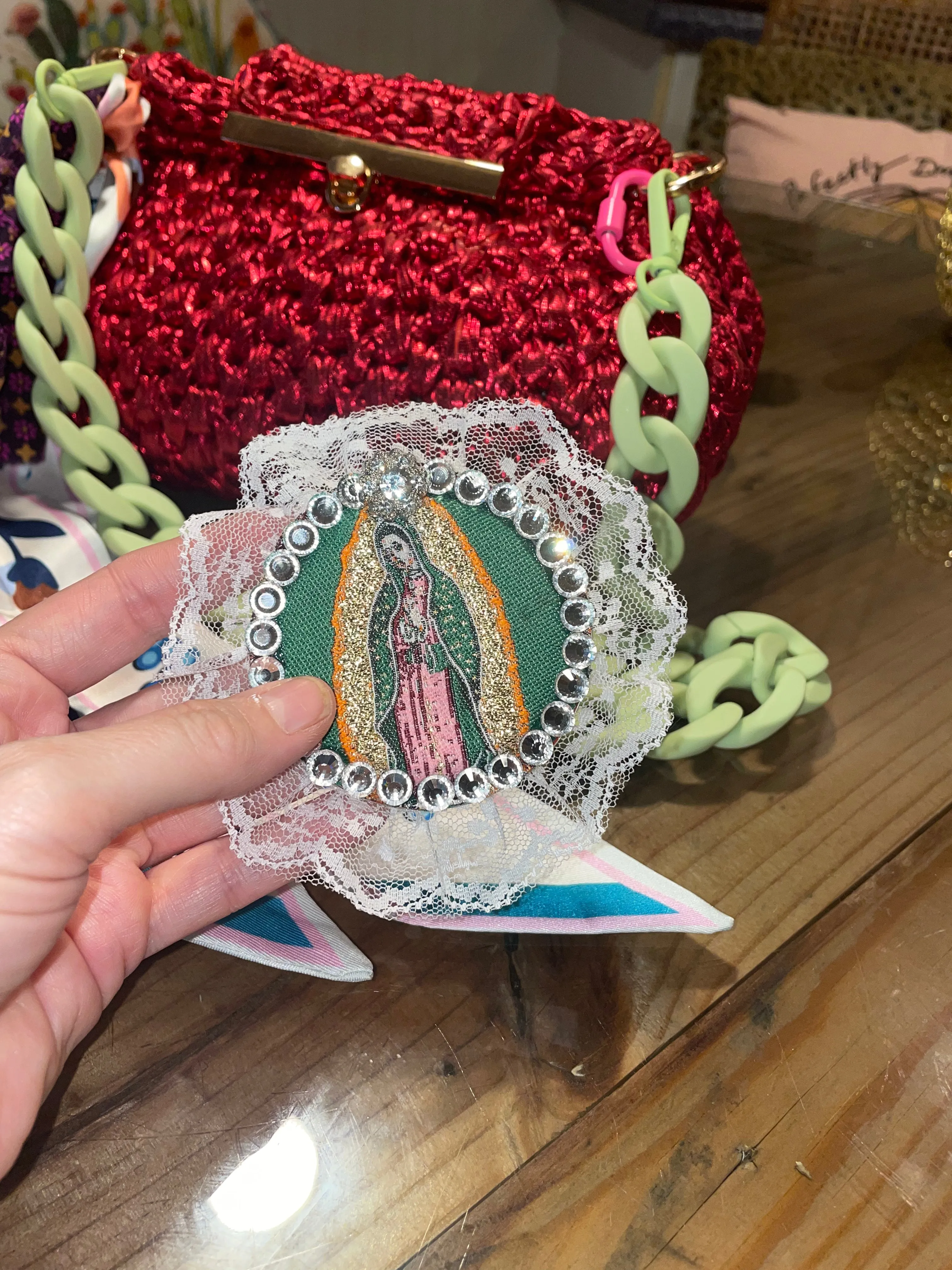 Sexy crochet Clutch