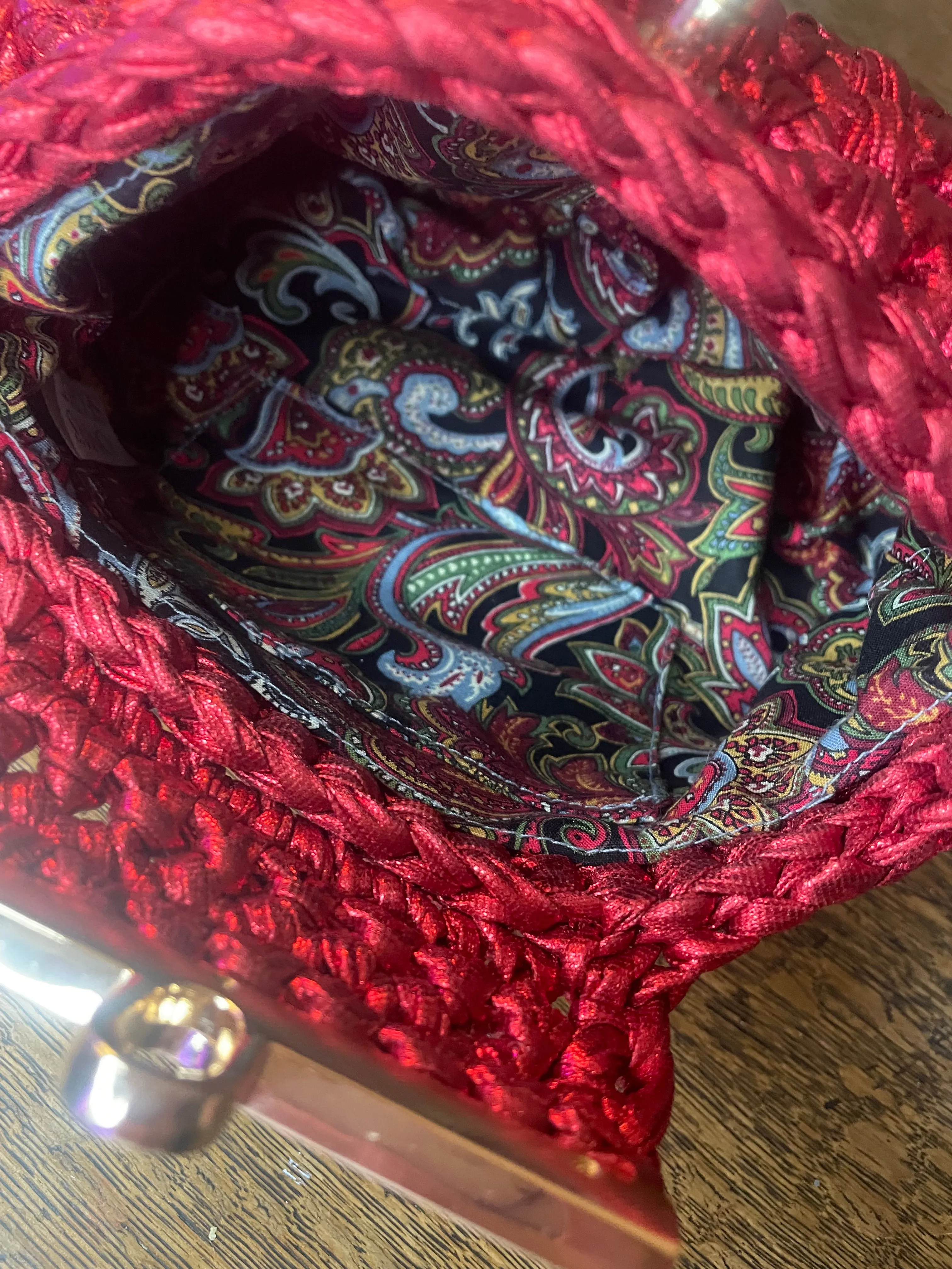 Sexy crochet Clutch