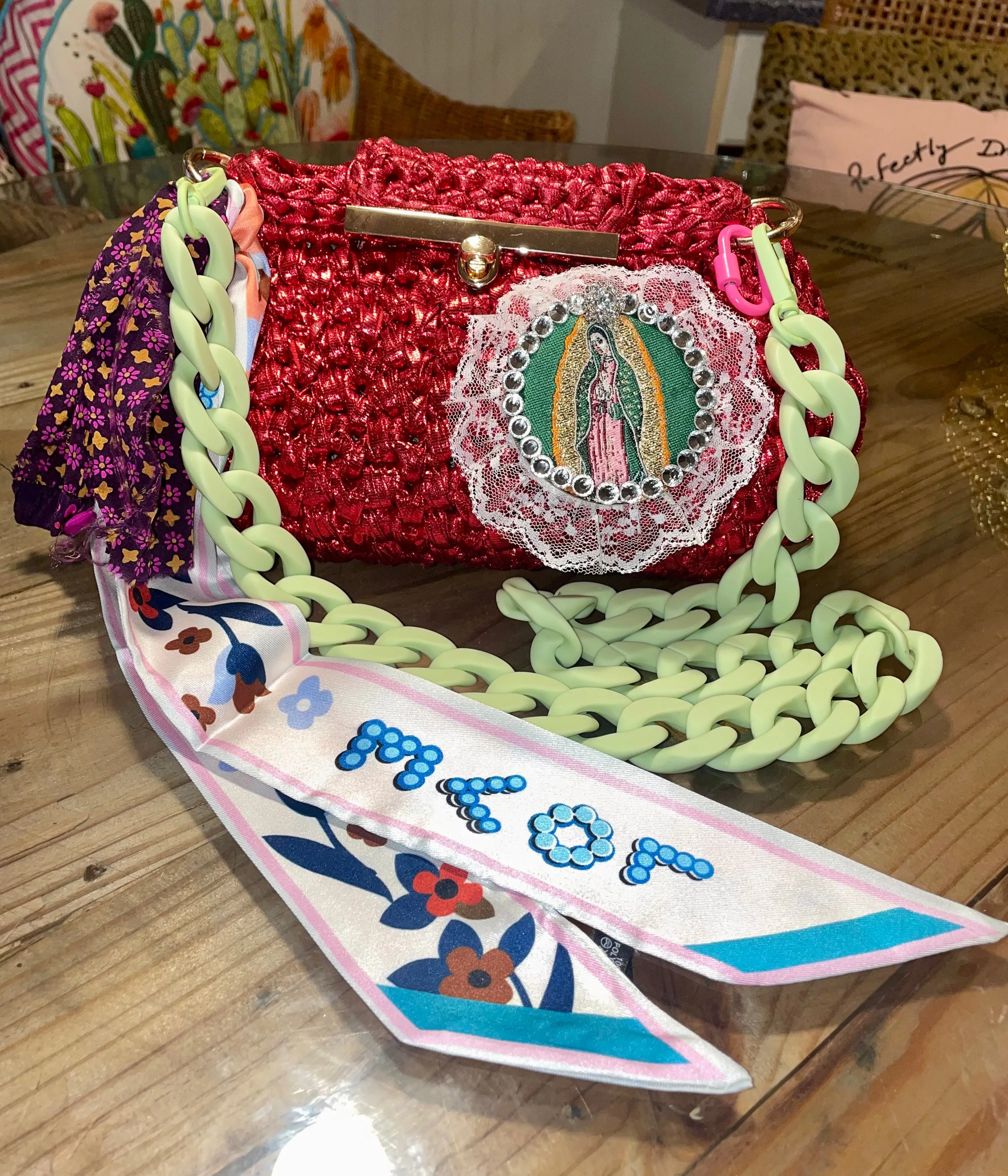 Sexy crochet Clutch