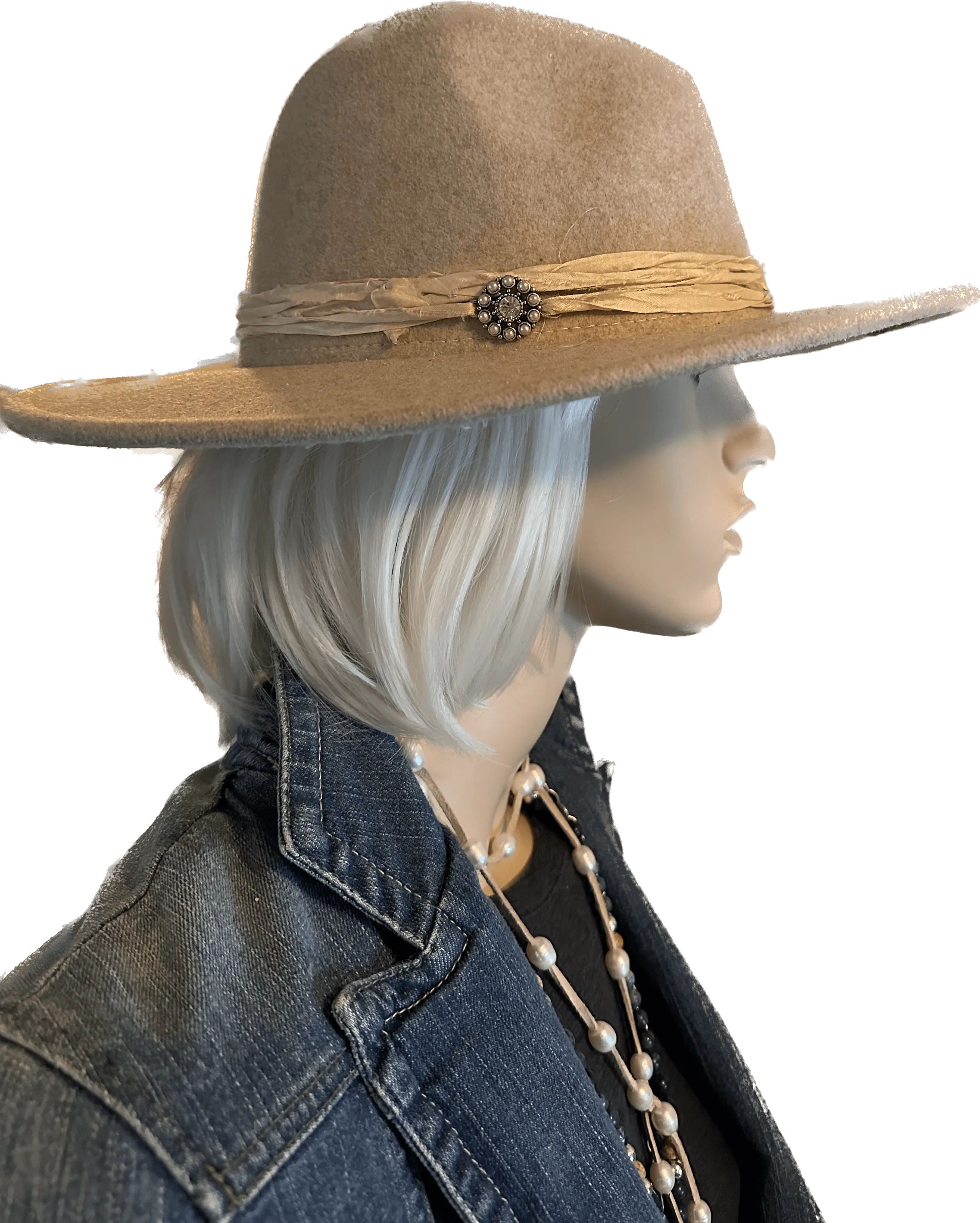 Shabby Chic Hat Band