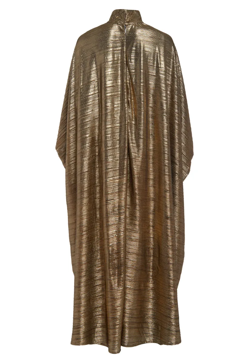Shakira Maxi Gown - liquid gold