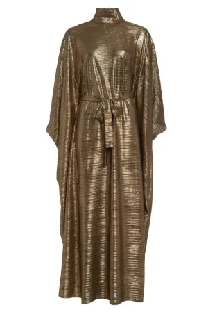 Shakira Maxi Gown - liquid gold