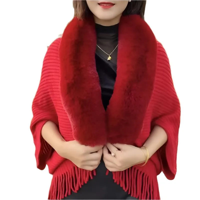 Sheila – Cozy Poncho Scarf Cardigan for Women