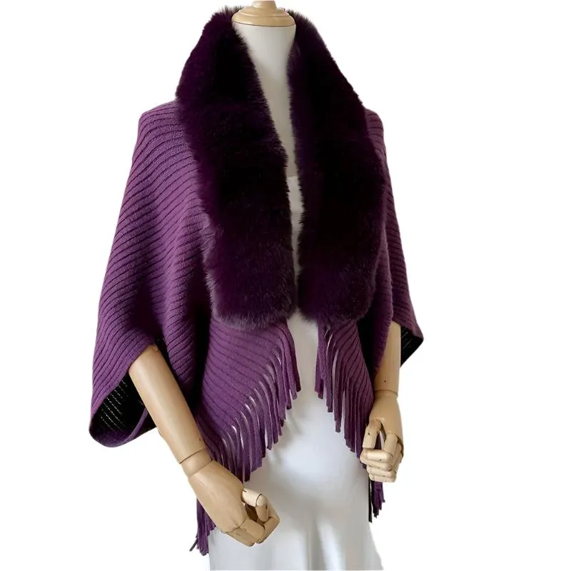 Sheila – Cozy Poncho Scarf Cardigan for Women