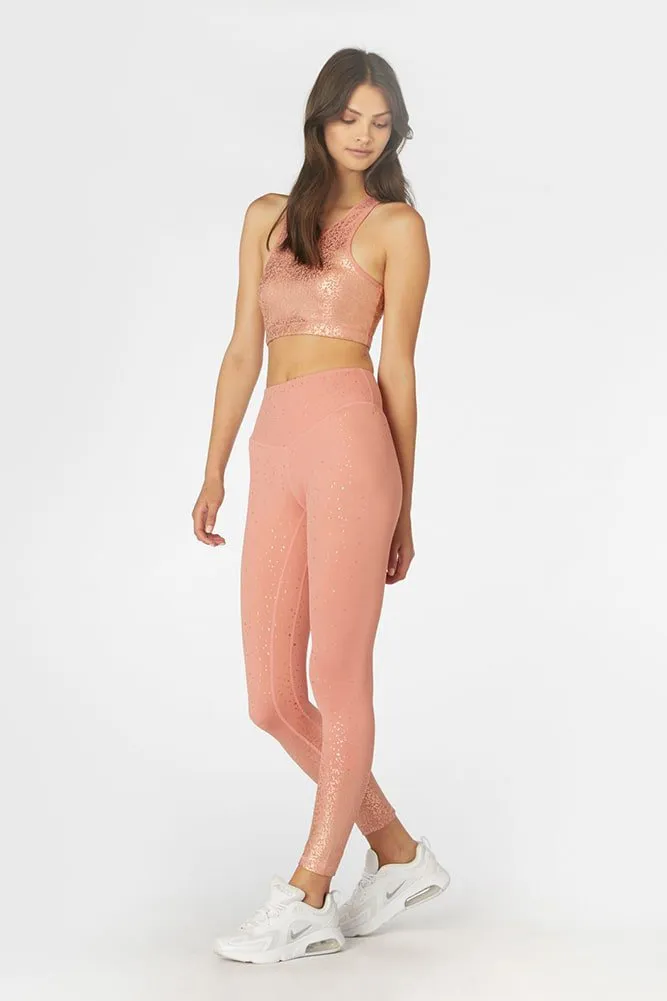 Shimmering Sky Legging - Melon