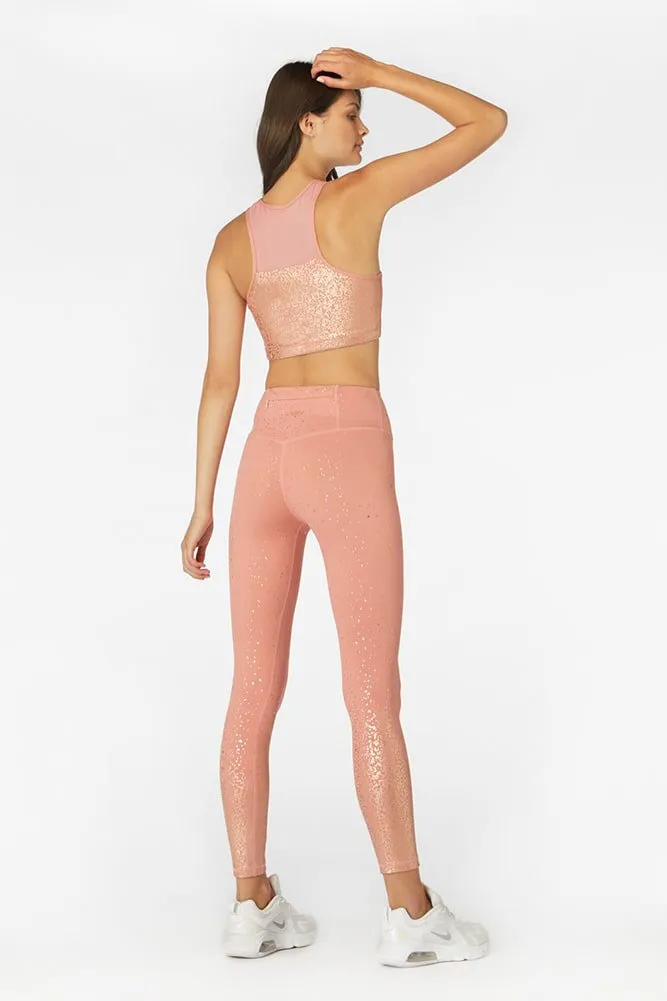 Shimmering Sky Legging - Melon