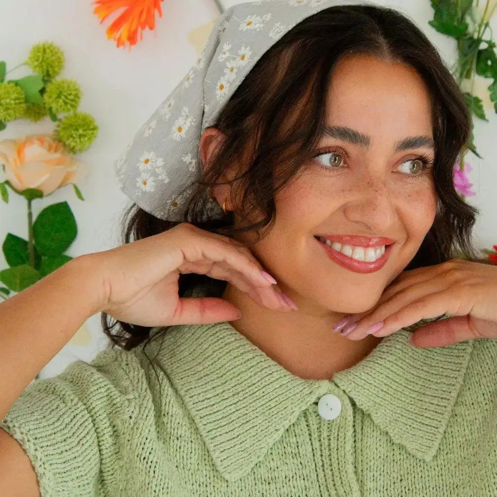 Shop ANDi Daisy Flower Bandana
