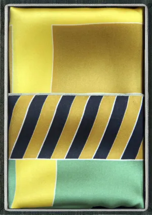 SILK SCARF IN FLAG