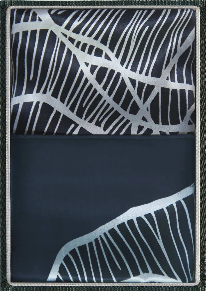 SILK SCARF IN WATERLILY