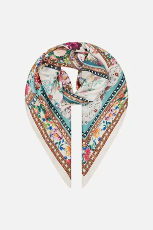 SILK SQUARE SCARF PLUMES AND PARTERRES