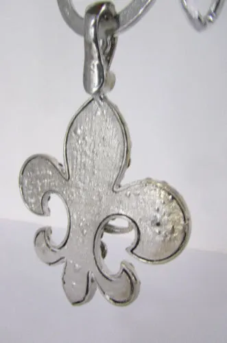 Silver Black Multi Rhinestones Big Stylish Bag Necklace Pendant