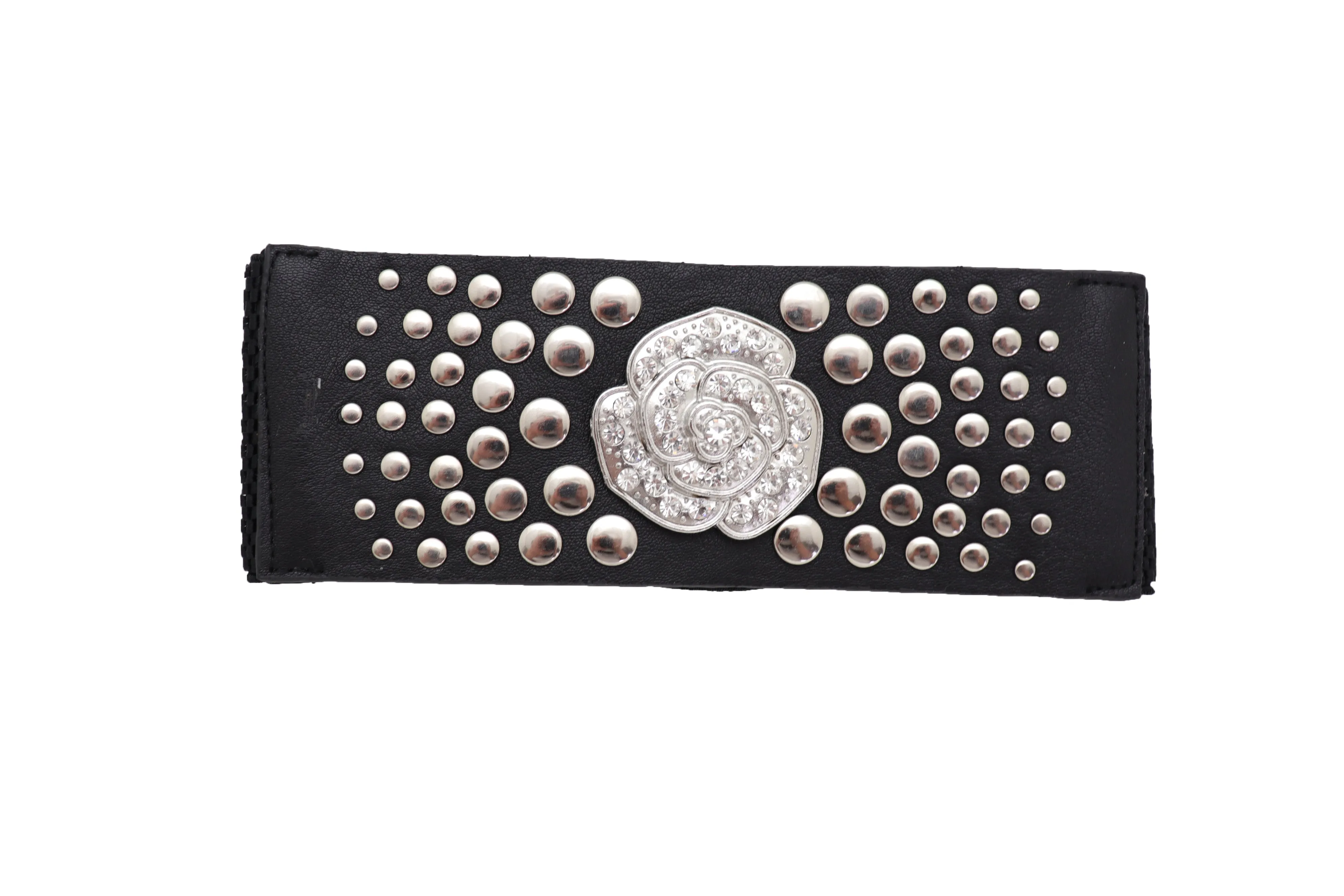 Silver Metal Chain Links Belt Hip Waist Size S M L