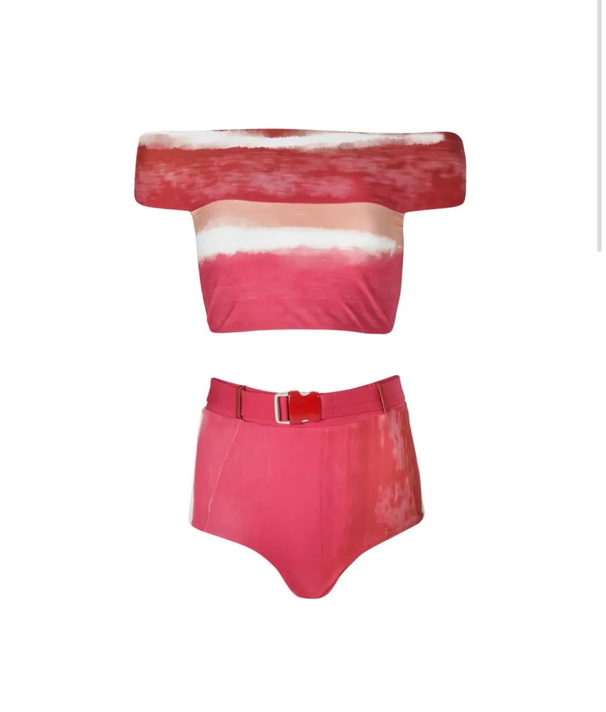 Silvia Tcherassi Pineto Bikini Top   Riccionie Bikini Bottom Plum