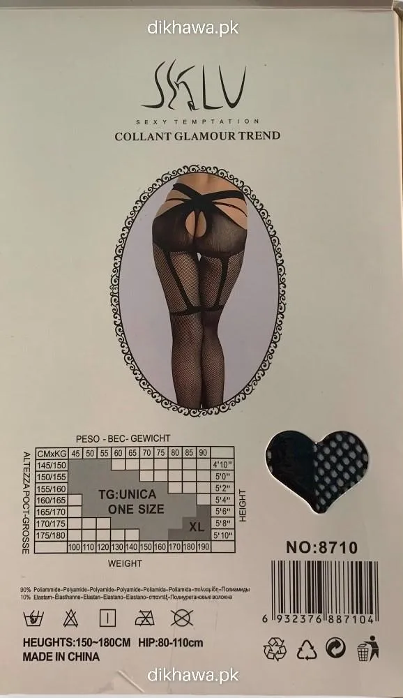 SKLU Sexy Temptation Collant Glamour Trend Fashion Hose Sexy Leg Stocking-8710