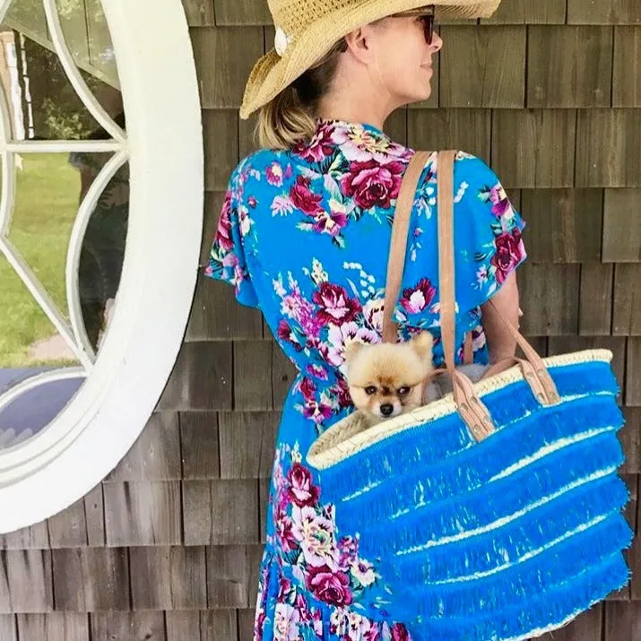 Sky Blue Shimmy Bag