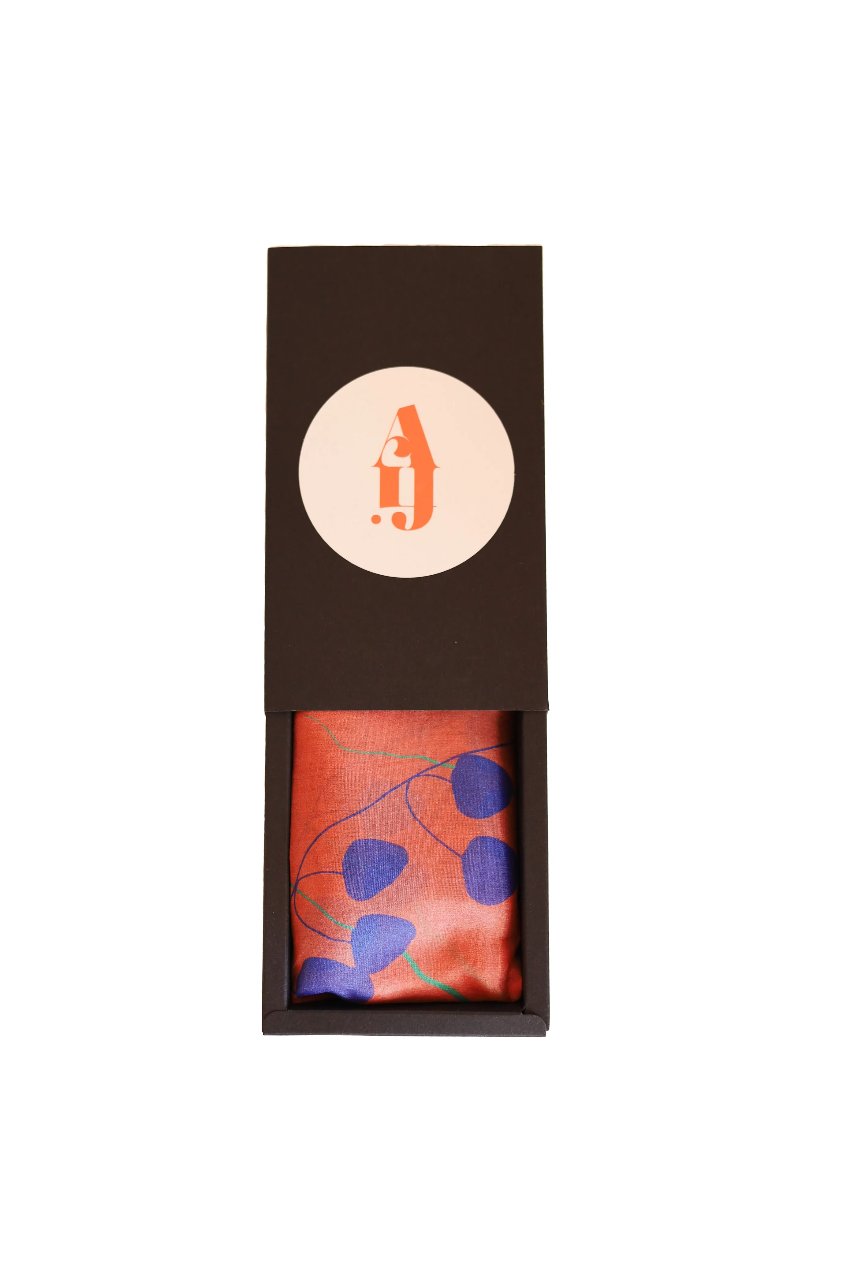 Snake Charmer Scarf in Orange