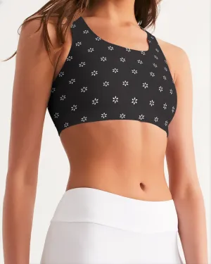Snowflake Women's Seamless Sports Bra