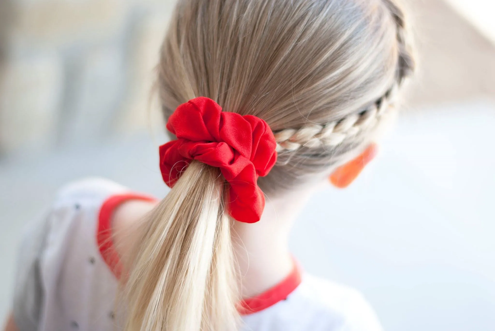 Solid Color Scrunchies