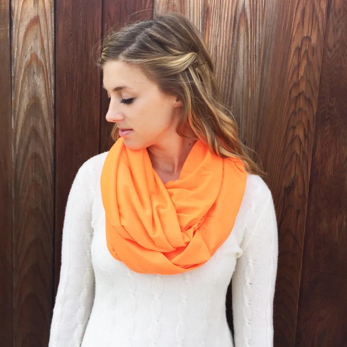 Solid Infinity Scarf
