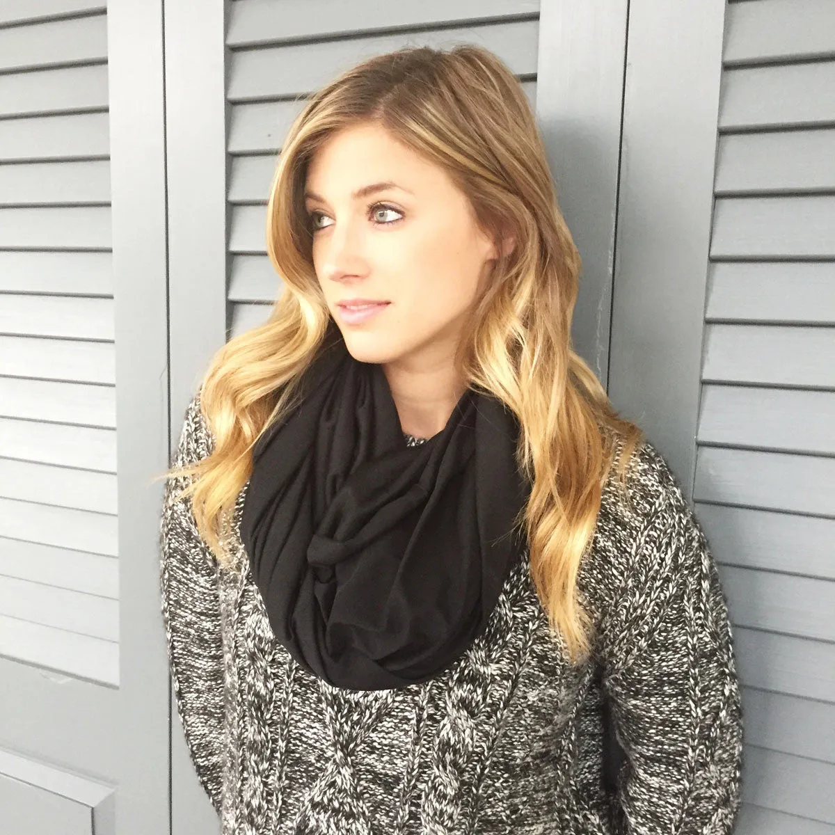 Solid Infinity Scarf