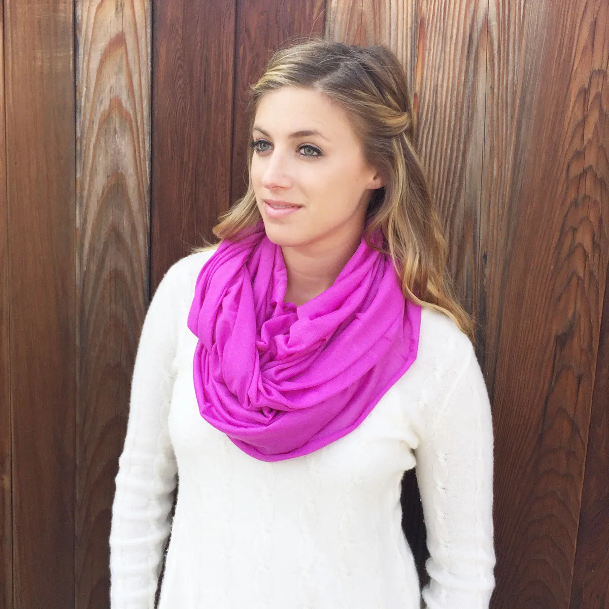 Solid Infinity Scarf