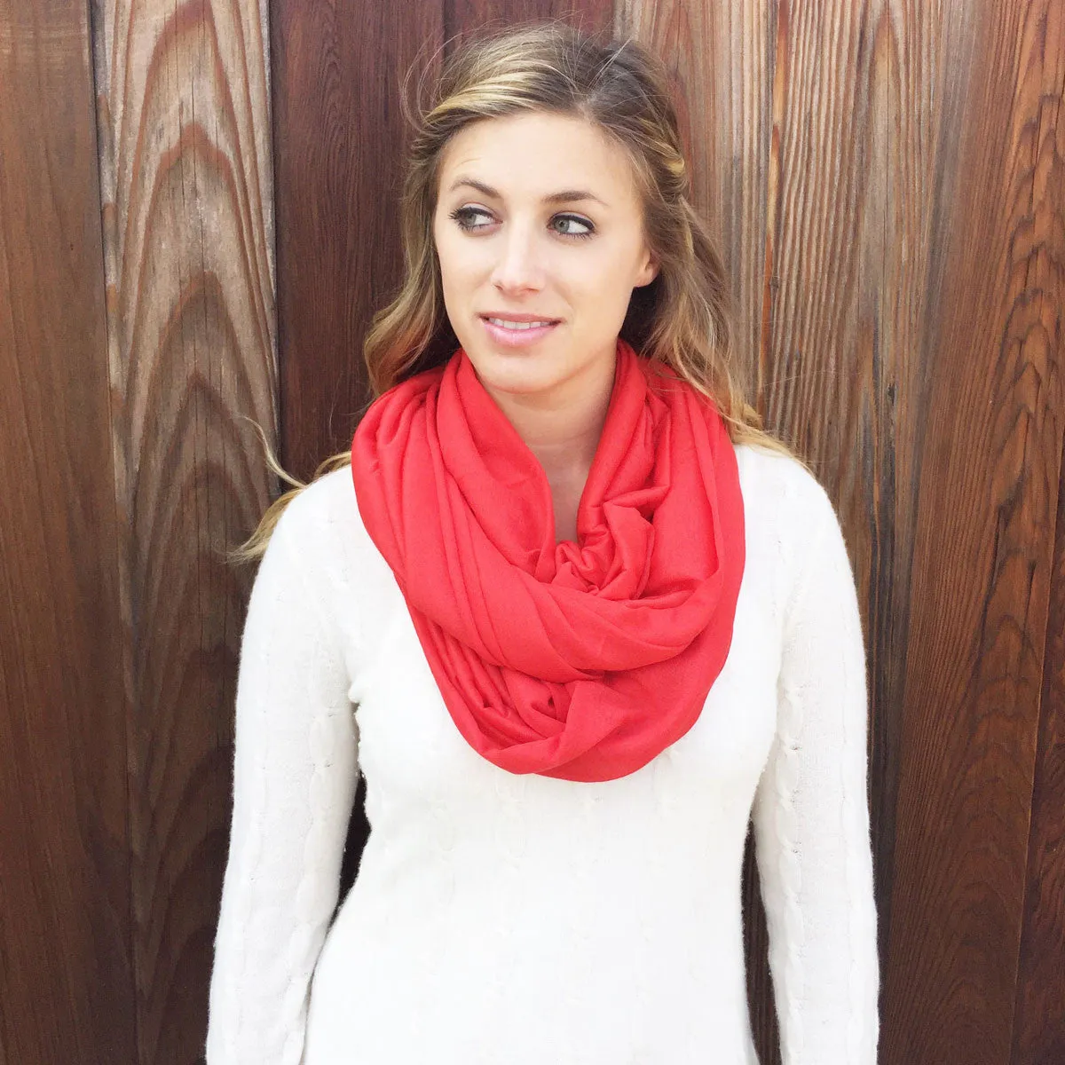 Solid Infinity Scarf