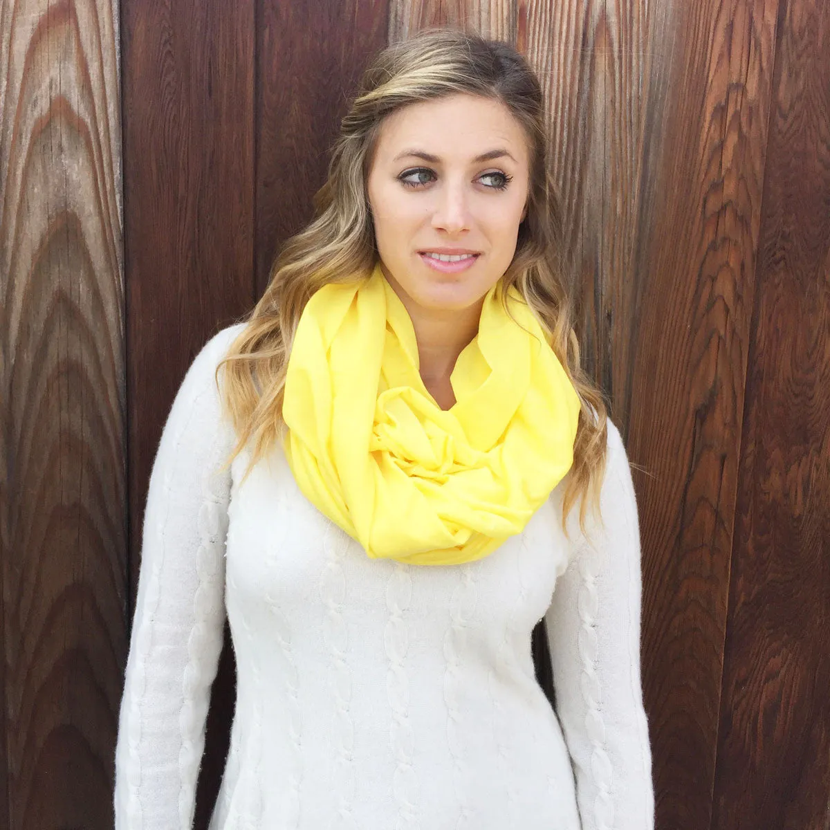 Solid Infinity Scarf