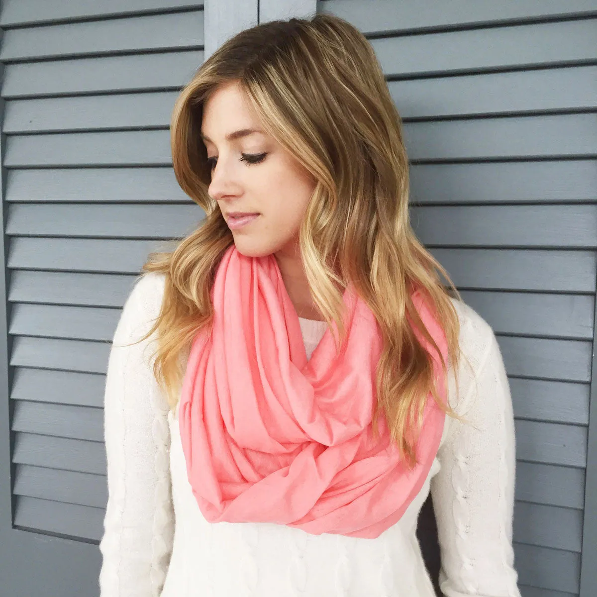 Solid Infinity Scarf