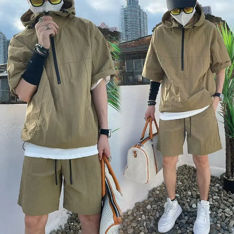 Sommer-Mode Männer Shorts Set