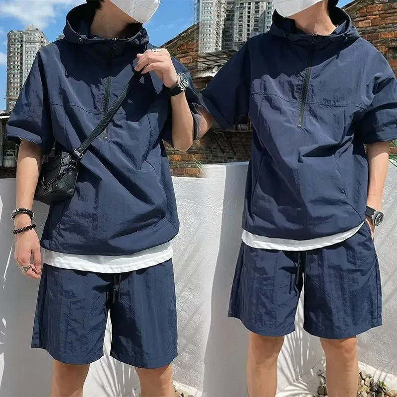 Sommer-Mode Männer Shorts Set