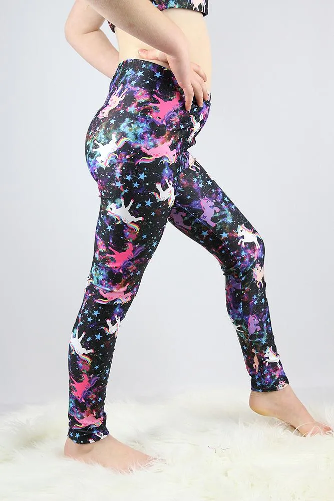 Space Pony Youth Leggings Tight