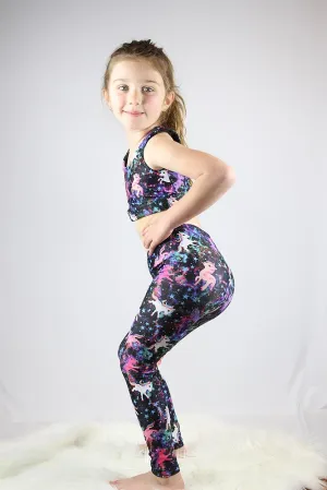 Space Pony Youth Leggings Tight