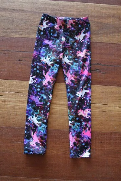 Space Pony Youth Leggings Tight