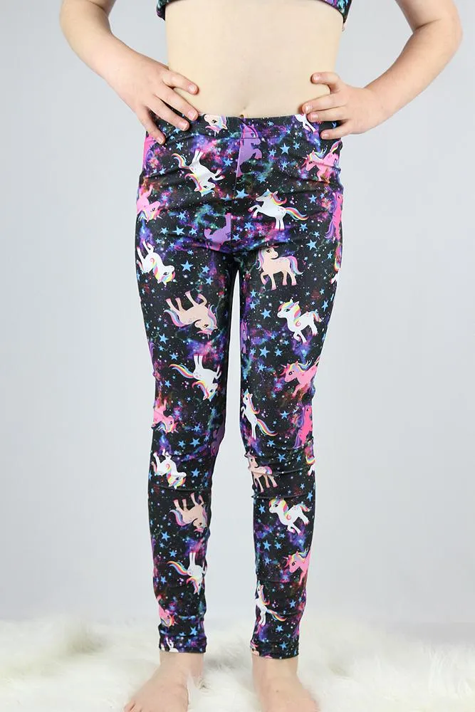 Space Pony Youth Leggings Tight